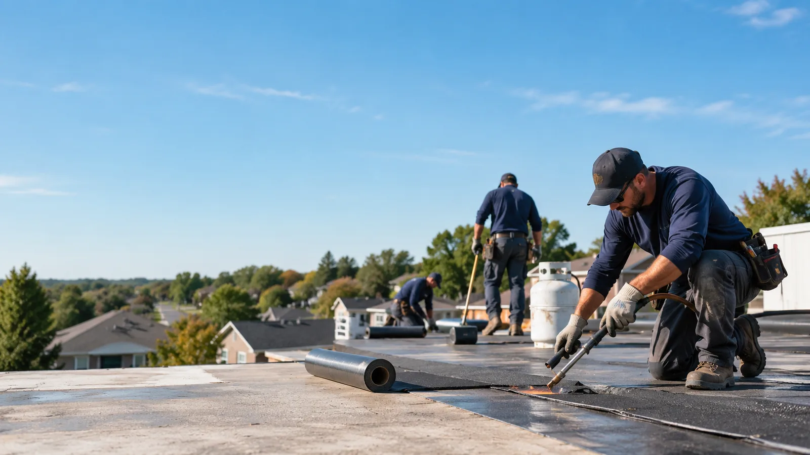 Flat Roof Leak Repair providers in Bryant, IL